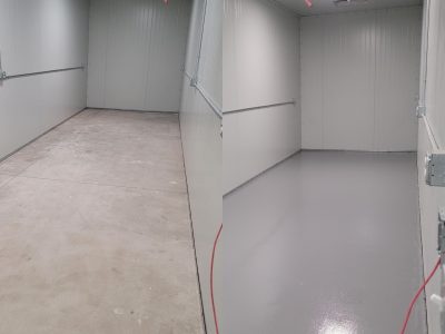 Flooring before and after