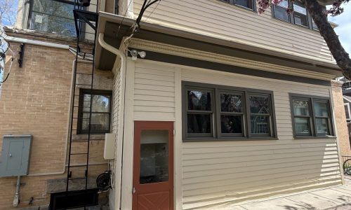 Repaired and Painted Woodwork