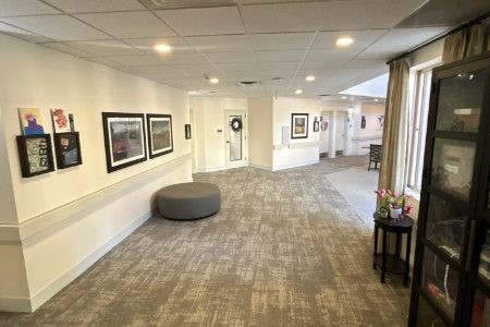 Residential Hallways Before Refresh