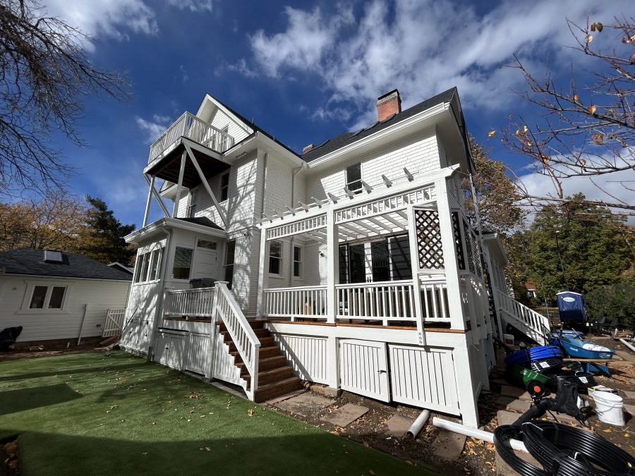 historic home fully repainted white Preview Image 2