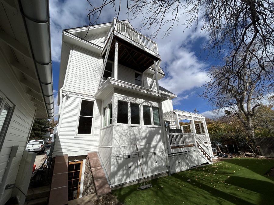 historic home fully repainted white Preview Image 3