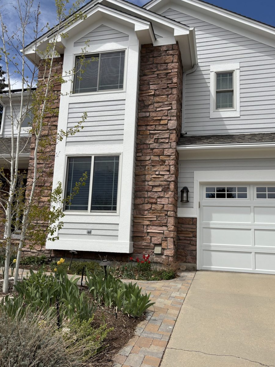 front exterior of house with stone and painted siding Preview Image 2