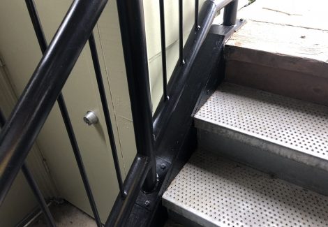 Bridgewalk Apts Repaint on Metal Railing