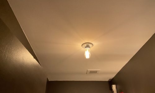 Bathroom Ceiling Before