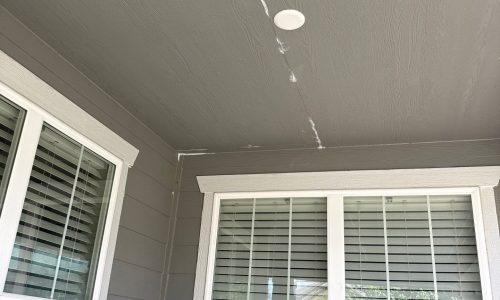 Porch Repairs Underway