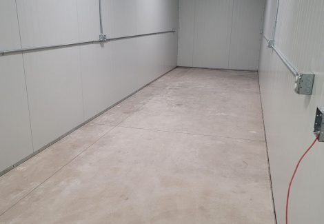 Facility 2 before flooring