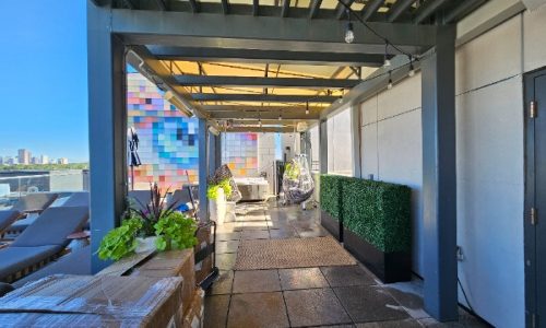 Outdoor Rooftop Area