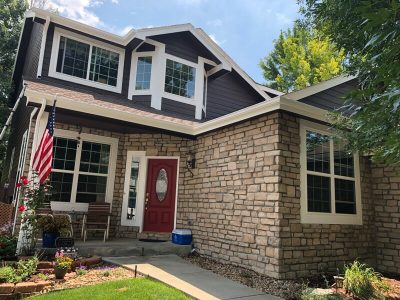 Exterior house painting by CertaPro Painters in Boulder Longmont, CO