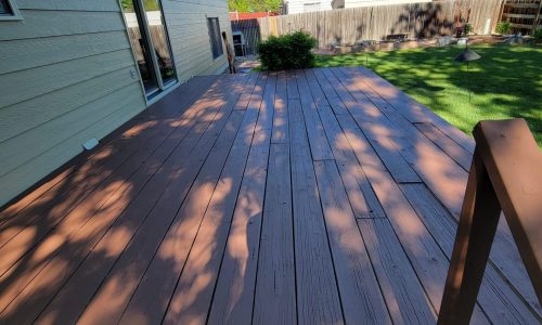 Refinished Deck
