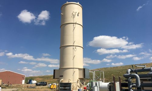 Gas Flare Painting Project - After Photo