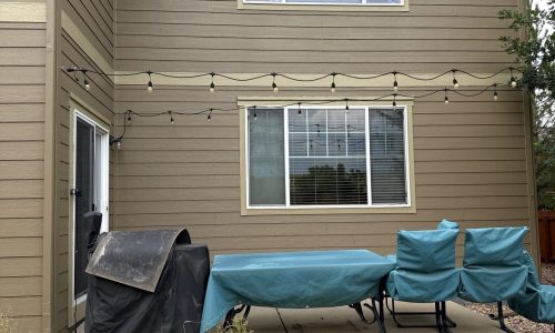 Clean, Uniform Siding