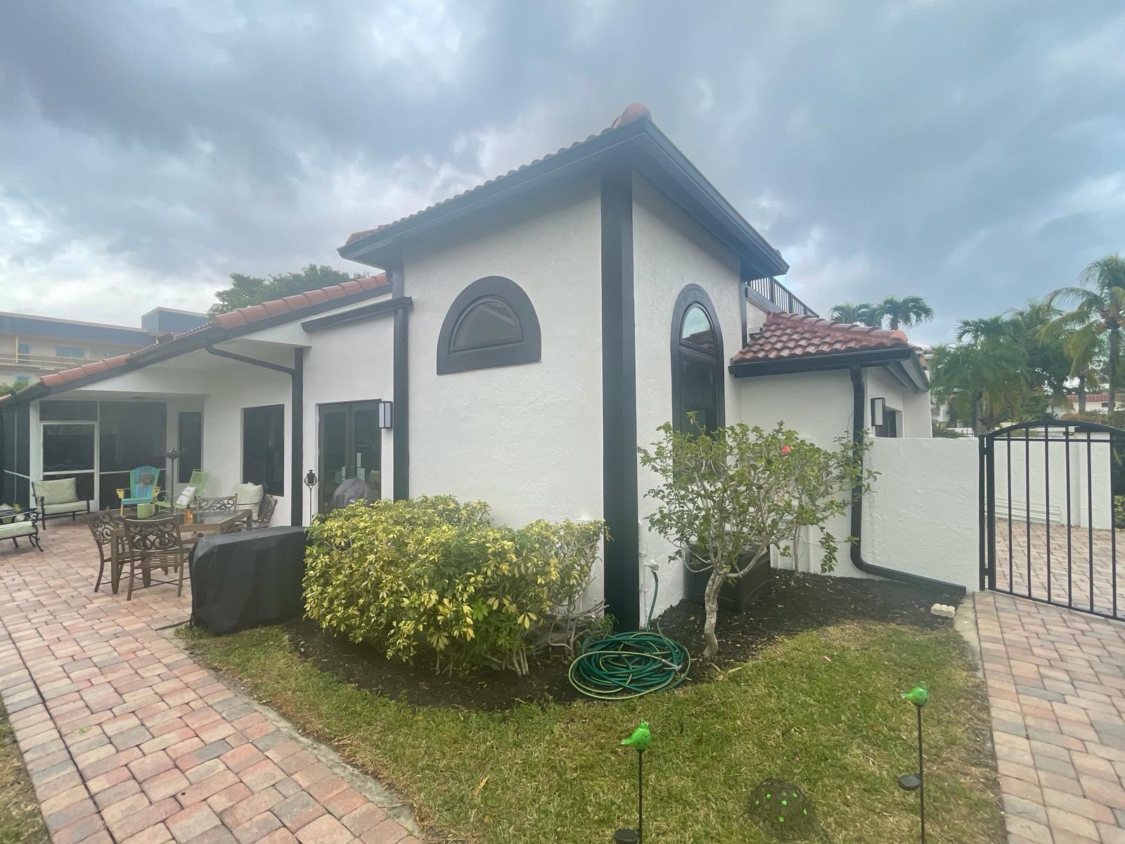 House Exterior in Delray Beach After