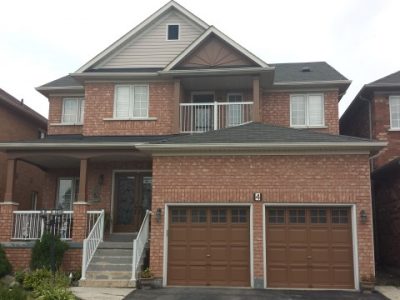 Exterior house painting by CertaPro painters in Brampton, ON