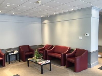 Commercial Office/Retail painting by CertaPro painters in Ontario