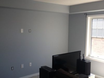 Interior house painting by CertaPro painters in Brampton and Mississauga East, ON