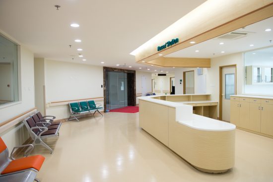 healthcare facility interior painting