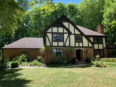 Tudor Home Painting by CertaPro Painters of Brecksville, OH