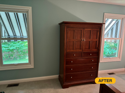 after master bedroom painting in broadview heights