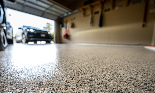 garage floor coating and painting in Brecksville, OH