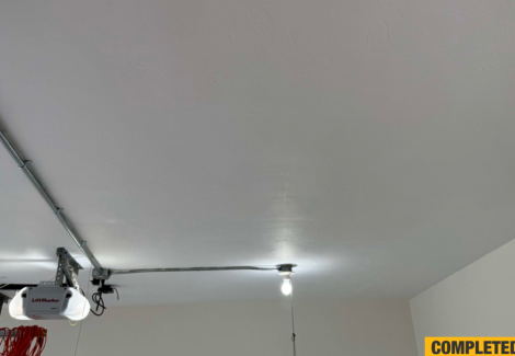 Garage Ceiling Painting