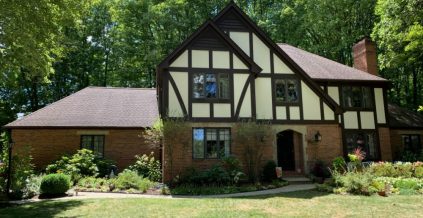 Tudor Home Exterior Painting