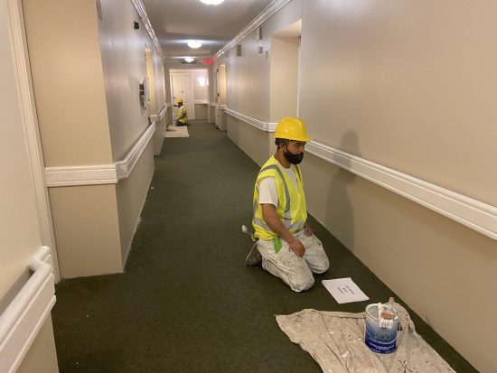 Leisure Park Hallway Beige Painting
