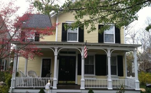 Yellow Historic Home