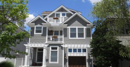 Two-Story Exterior House Painting