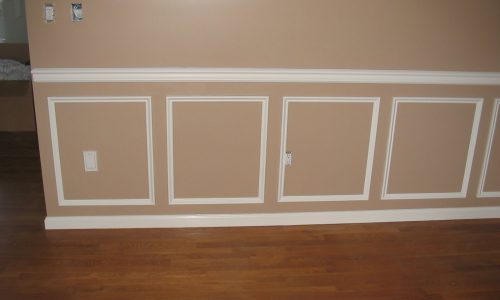 Interior Wainscoting Painting