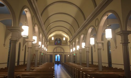 Interior Church Painting