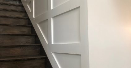 Wainscoting in Brick
