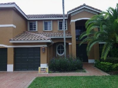 Exterior painting by CertaPro house painters in Miramar, FL