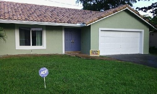 Exterior Painting Project in Plantation