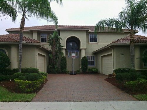Exterior house painting by CertaPro painters in Weston, FL