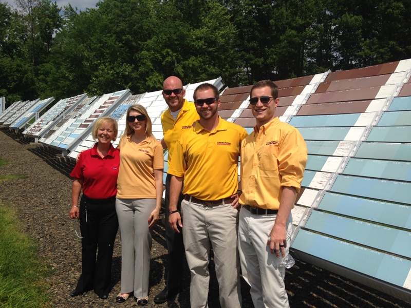 Training at the Paint Quality Institute BrynMawr