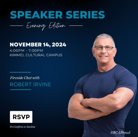 speaker series with robert irvine