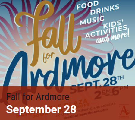 Fall for Ardmore Tent Event