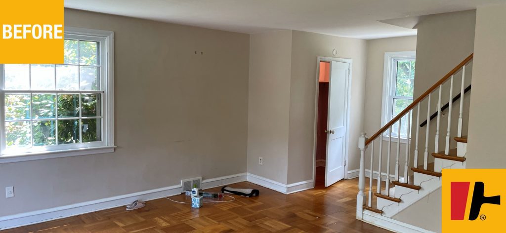 Family Room – Bryn Mawr, PA Before