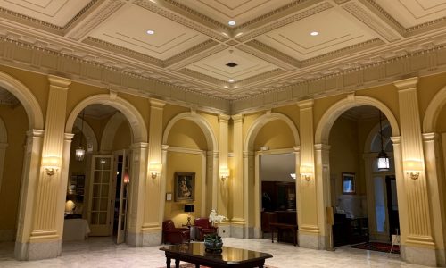 Foyer of the Racquet Club
