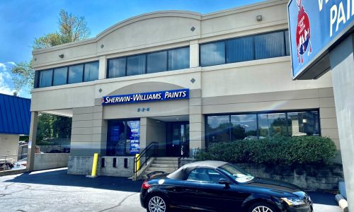 Completed Exterior of Sherwin-Williams Paint Store