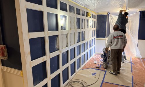 Board & Batten Wall Painting
