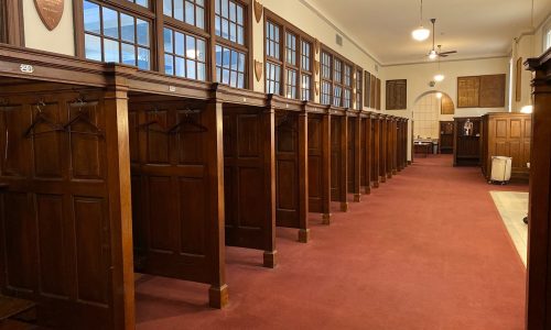 Completed Locker Room