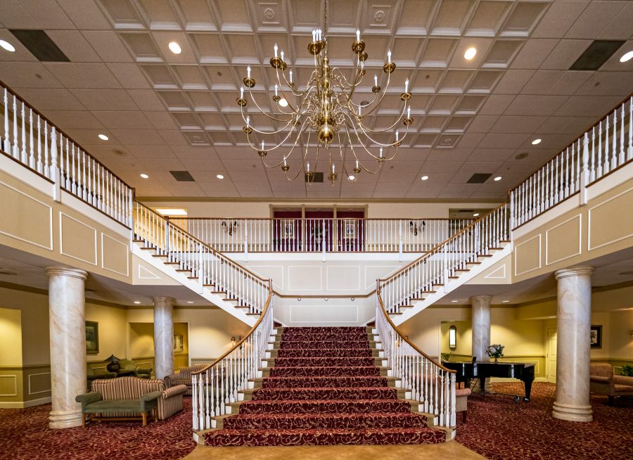 hoa community interior lobby painting Preview Image 3