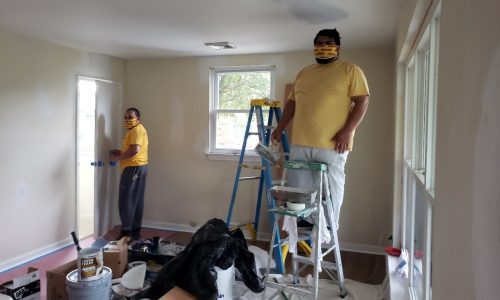 Claiton's AWESOME guys hard at work!