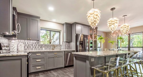 Gray Kitchen Cabinets
