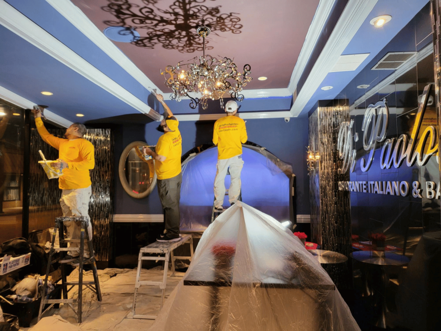 repainting tray ceiling and white trim Preview Image 4