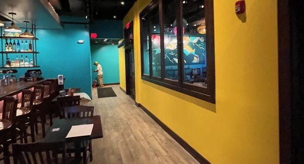 Bomba Restaurant Interior Painting