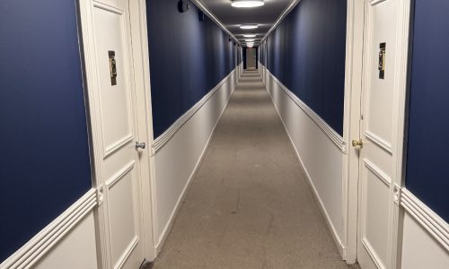Hallway and Door Trim Painting
