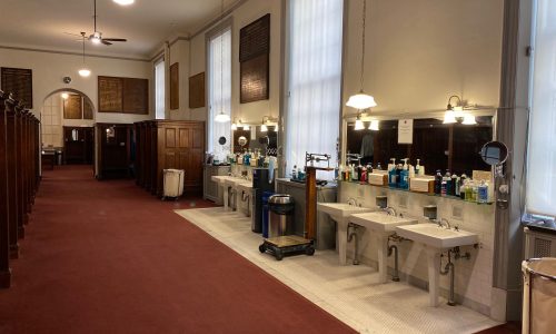 Completed Locker Room