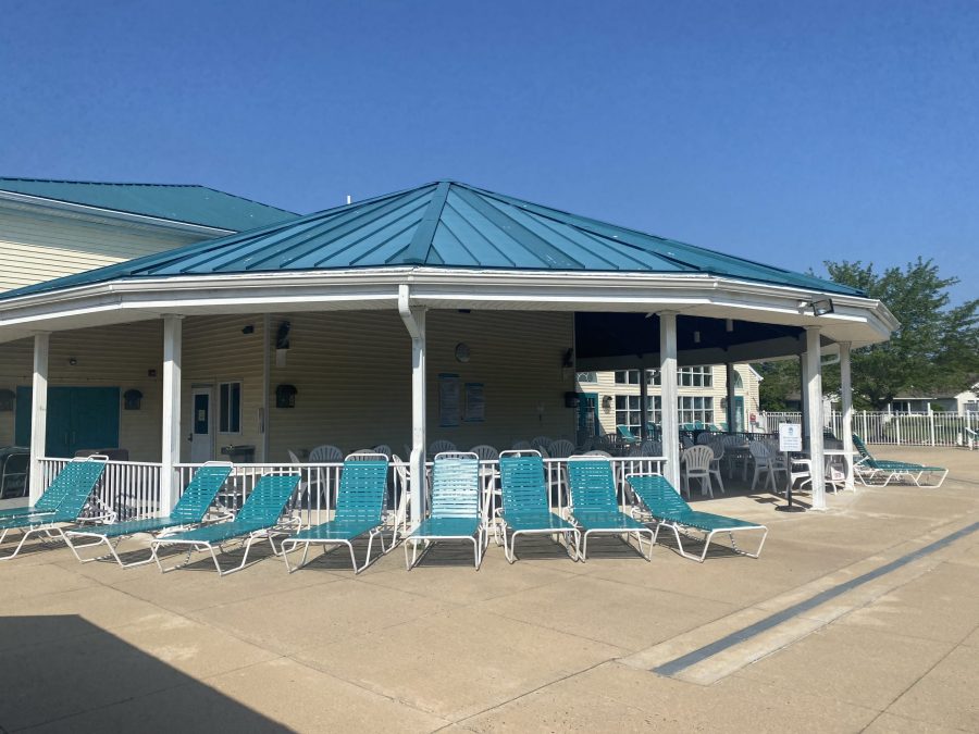 hoa community pool roof painting Preview Image 1